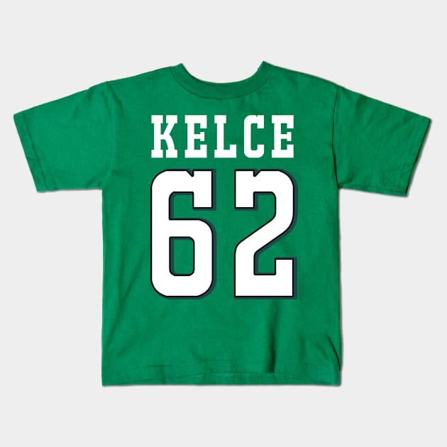 jason kelce Kids T-Shirt by Folke Fan Cv